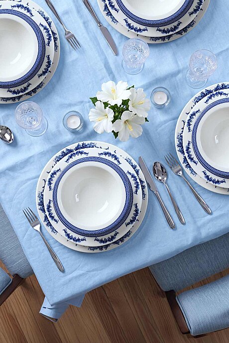 Rhapsody Blue 24 Parça 6 Kişilik Yemek Takımı - 
