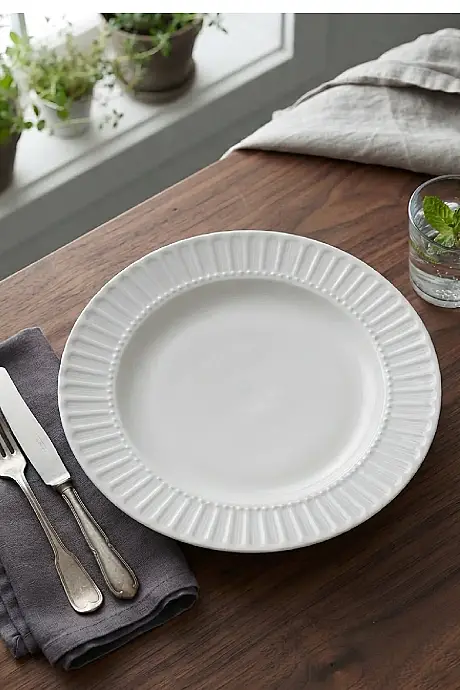 Tulu Porselen Safir 6 Parça 21 Cm Çukur Porselen Tabak - 1